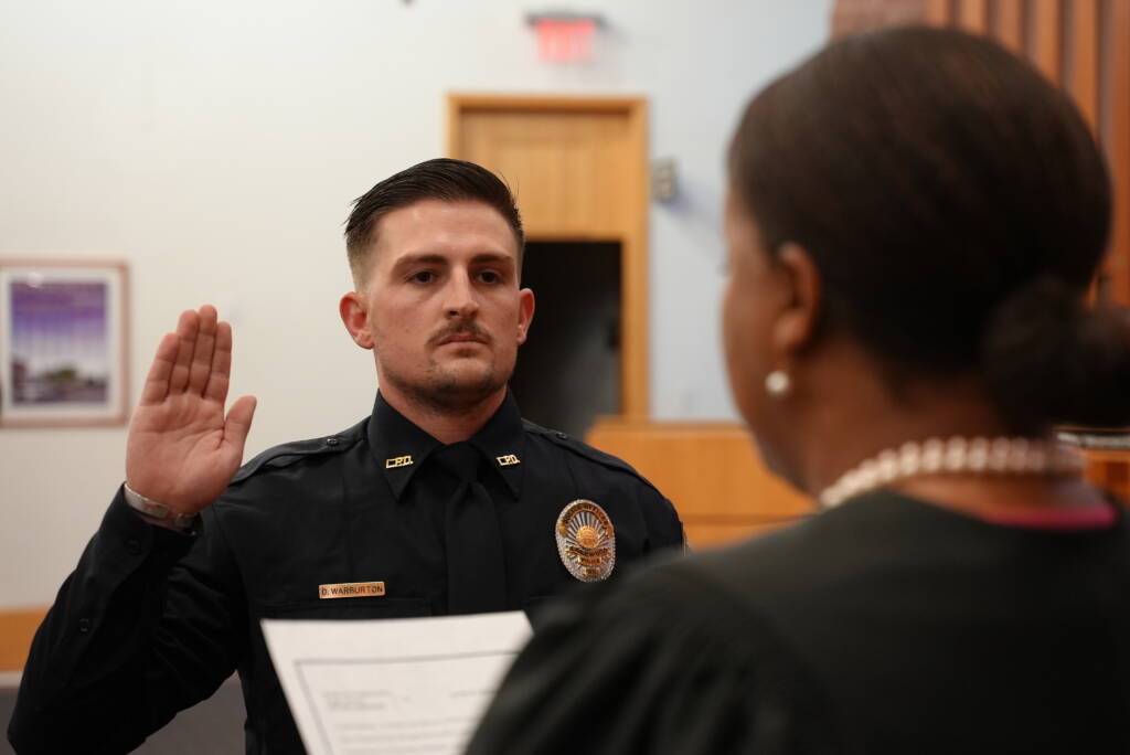 Lakewood Police Swearing In Ceremony